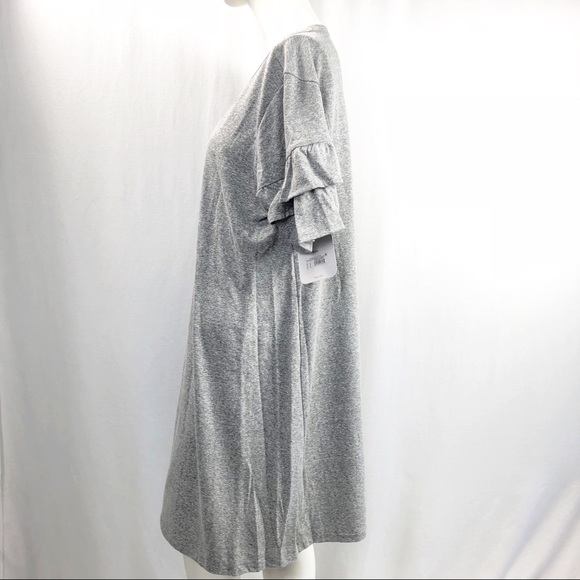 Isabelle Maternity Knit Ruffle Sleeve Dress New - Picture 4 of 8